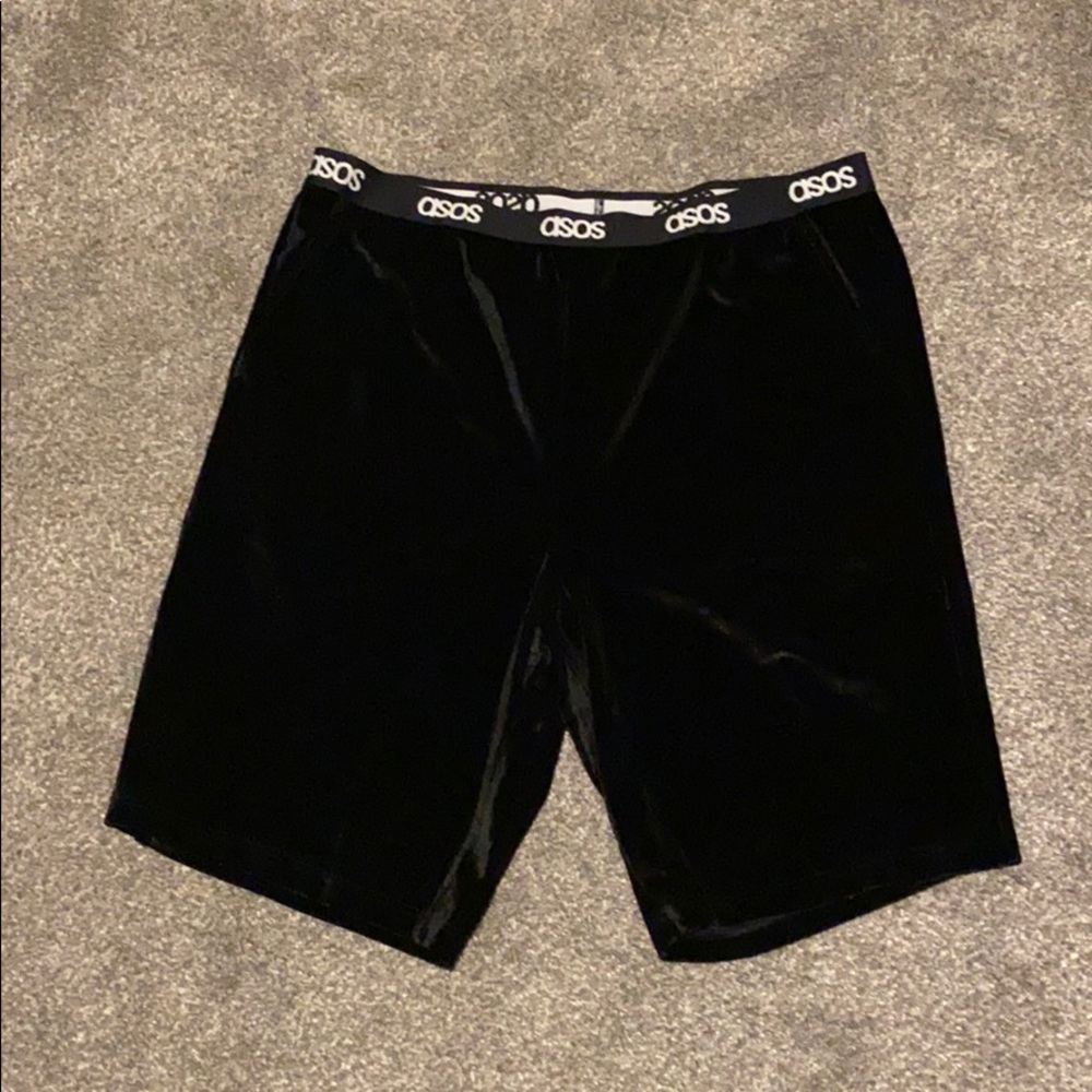 ASOS Velvet Shorts